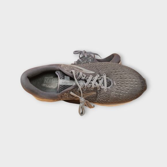 Mens Brooks GHOST Gray Running Shoes Sneakers Size 11.5 WIDE (2E) main image 6